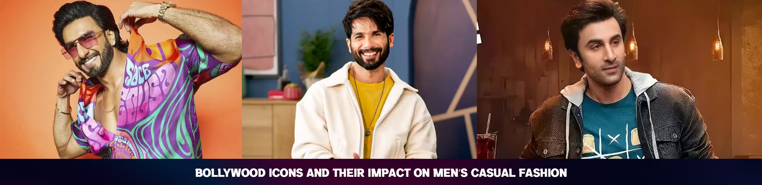 Bollywood Icons and Their Impact on Men’s Casual Fashion