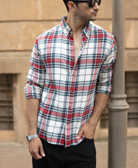 Multicolour Lightweight Checks Shirt
