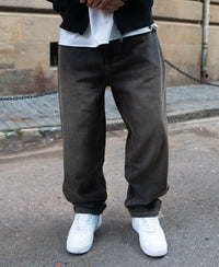 Charcoal Tinted Baggy Jeans