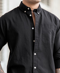 Black Oxford Shirt