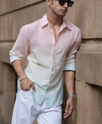 Multicolour Lightweight Ombre Shirt