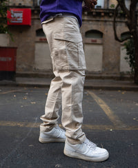 Beige Regular Fit Cargo