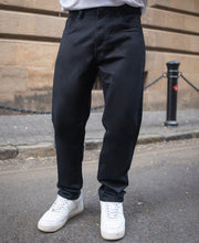 Black Regular Fit Stretchable Jeans