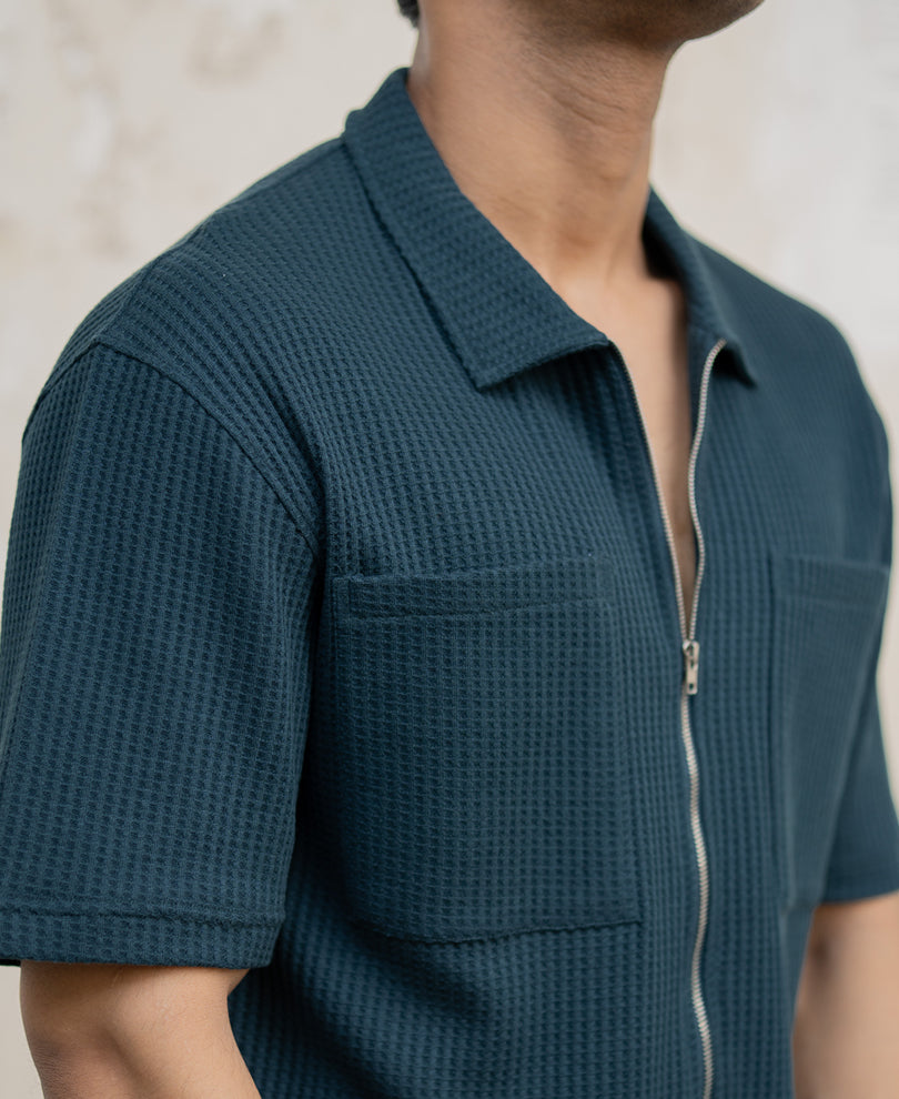 Pine Zipper Shirt