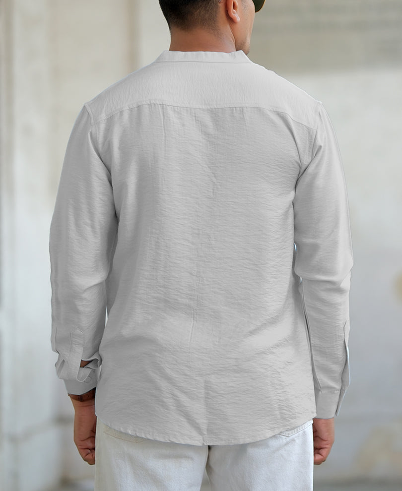 Light Grey Regular Fit Shirt