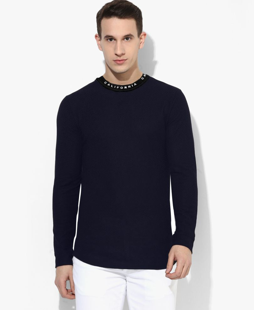 Black URB Paint Spots Full Sleeves T Shirt
