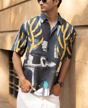 Multicolour Abstract Lightweight Printed Shirt