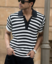 Black And White Stripe T-Shirt