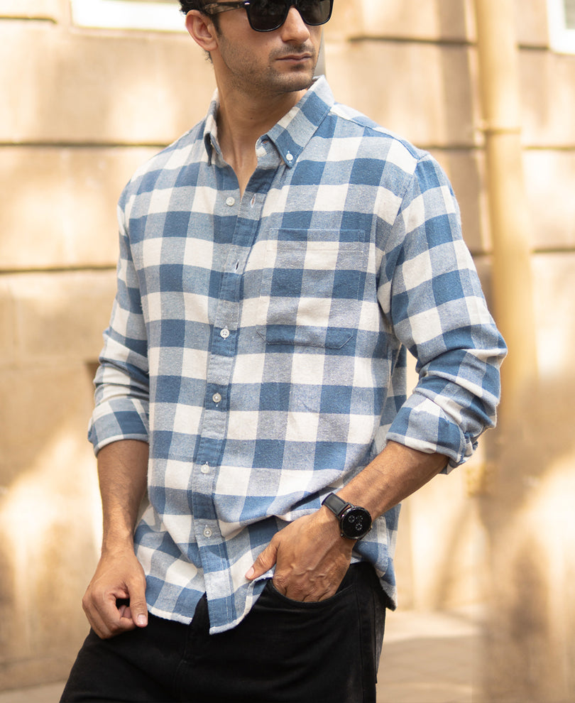 Dark Sky Checks Shirt.