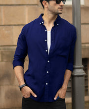Royal Linen Blend Shirt