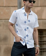 White Embroidered Shirt