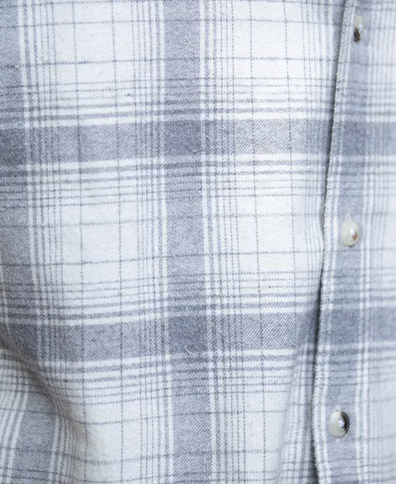 Light Grey Checks Shirt