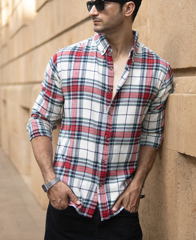 Multicolour Lightweight Checks Shirt