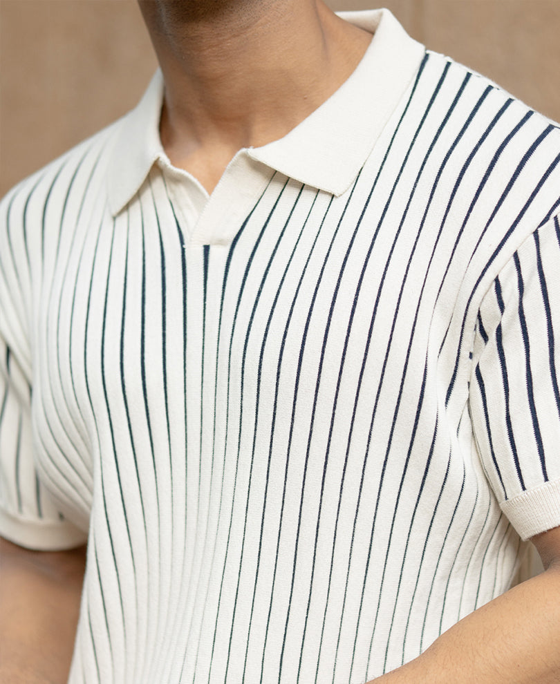 Off-White Structured Stripe T-Shirt