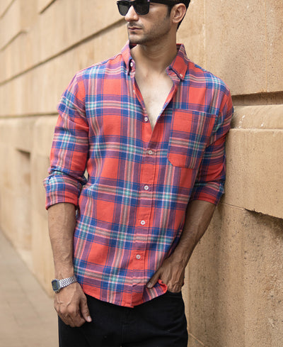 Multicolour Checks Shirt