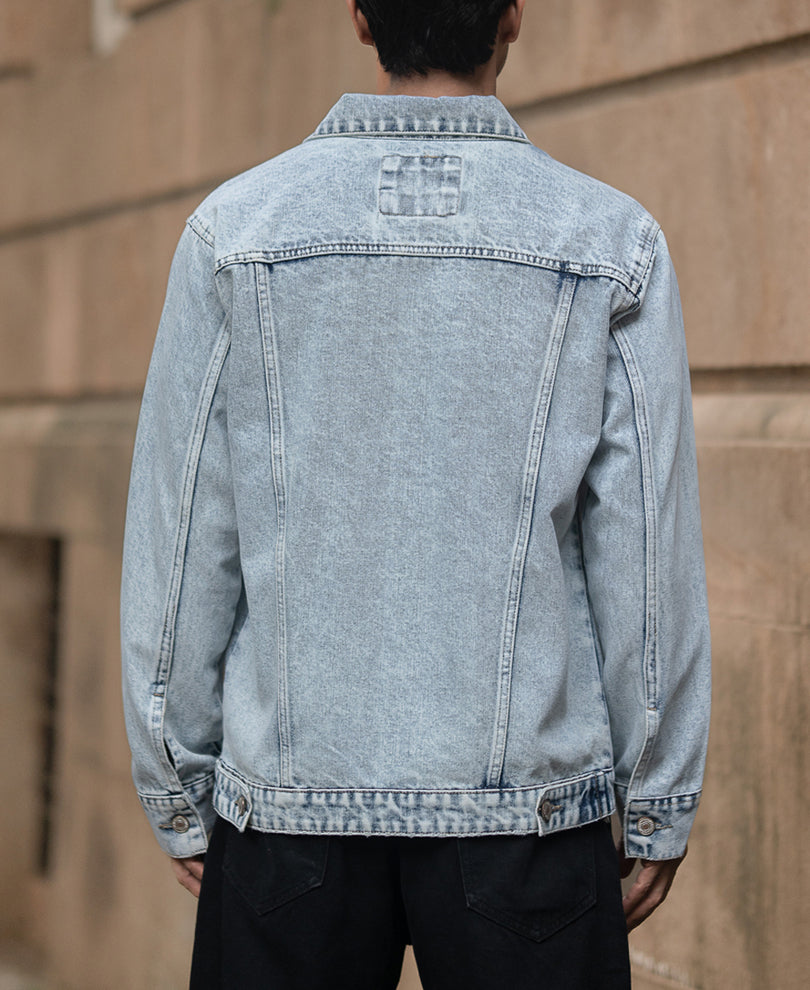Ice Blue Denim Jacket