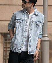 Ice Blue Denim Jacket