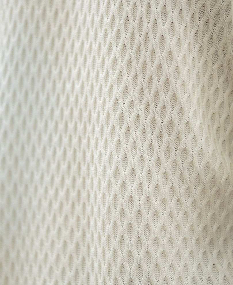 Off White Knitted Sweater – Powerlook - Main Image