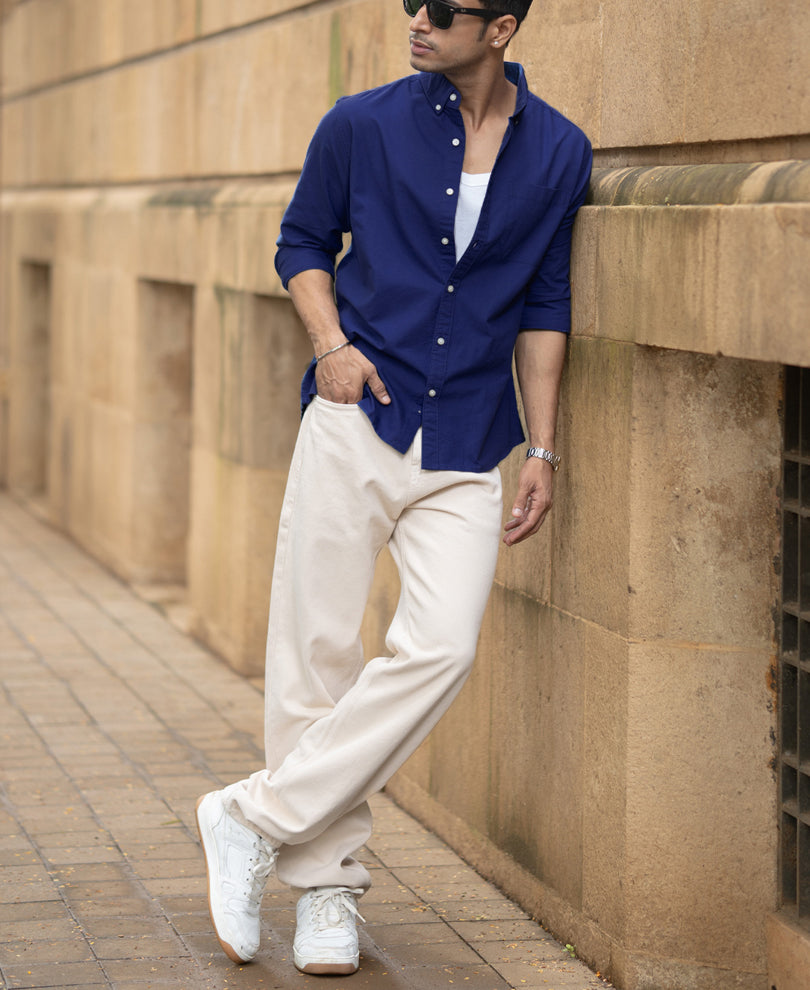 Royal Blue Oxford Shirt