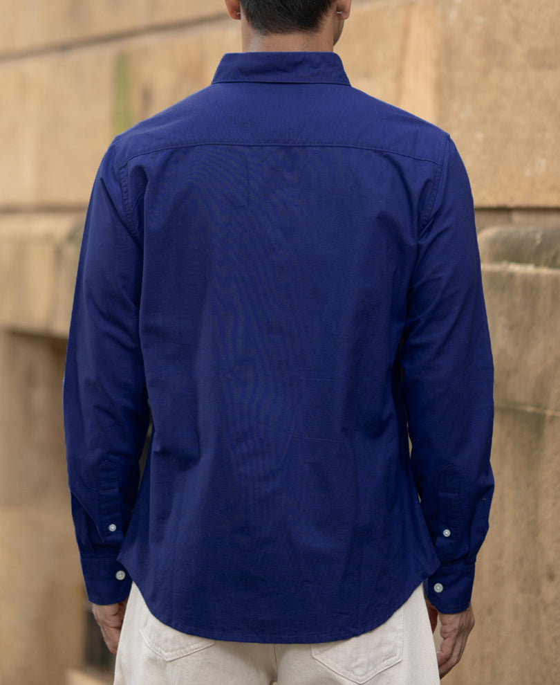 Royal Blue Oxford Shirt