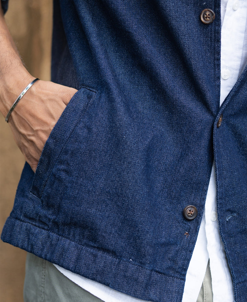 Indigo Denim Overshirt