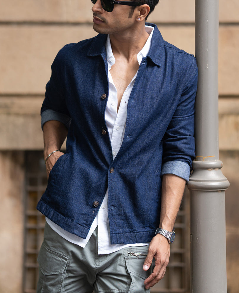 Indigo Denim Overshirt