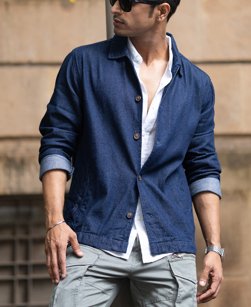 Indigo Denim Overshirt
