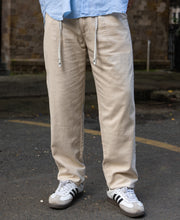 Light Beige Linen Trouser
