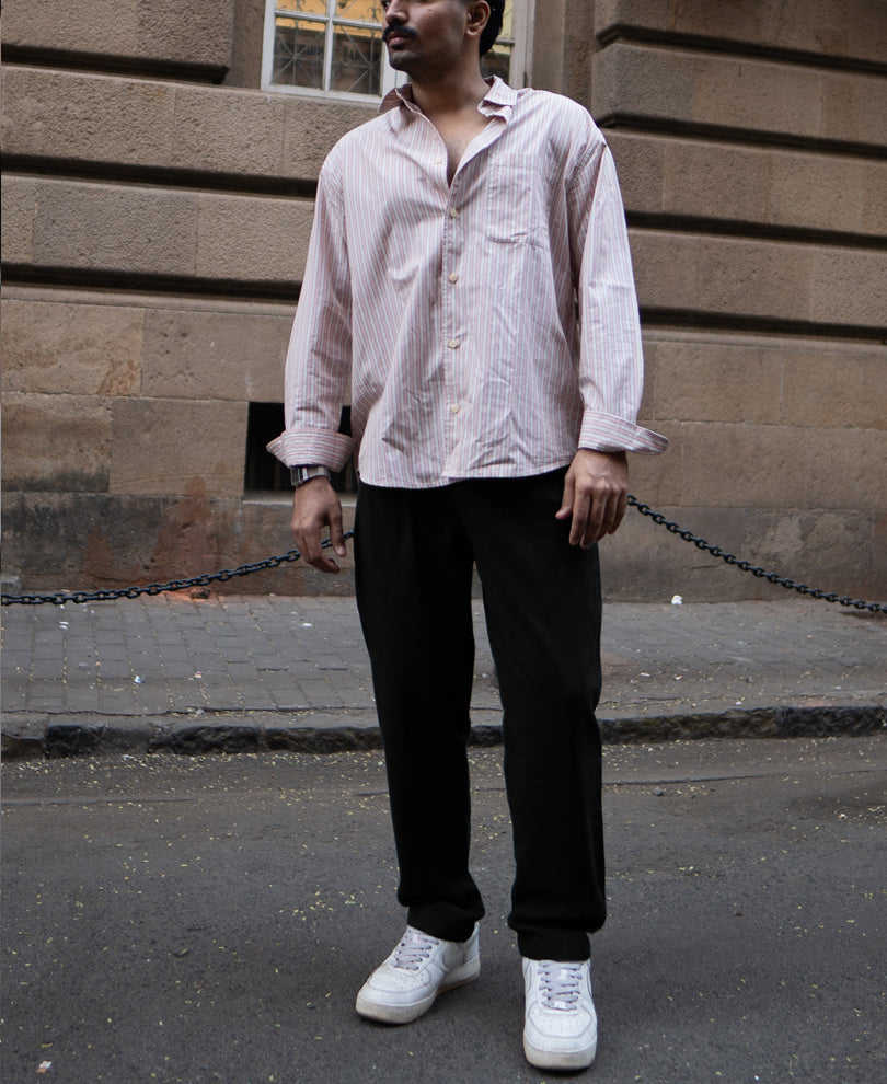 Black Linen Pant.
