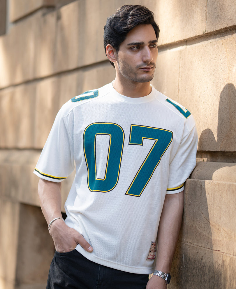 Off White Oversized Jersey T-Shirt