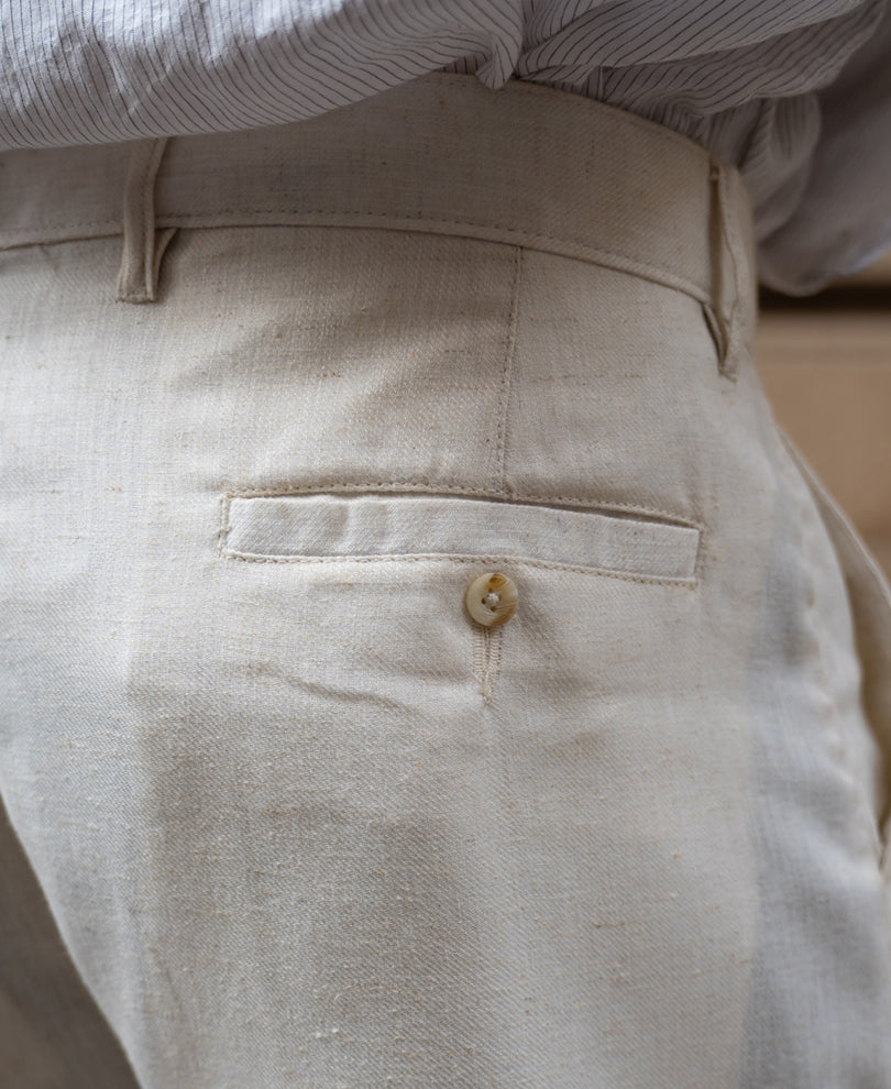 Natural Linen Trousers