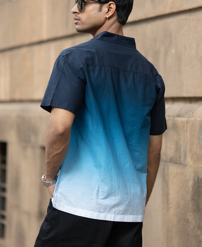 Dark Navy Ombre Shirt