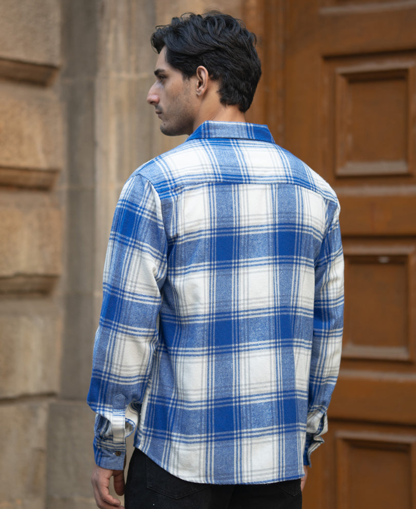 Royal Brushed checks shirt.