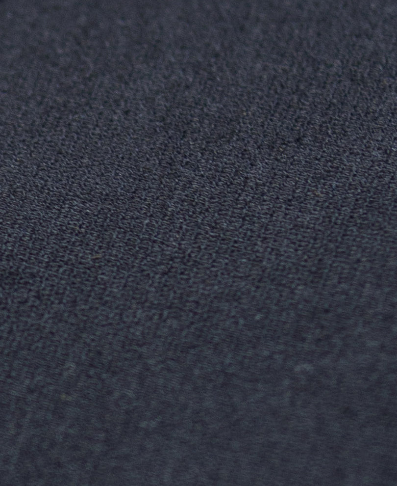 Black Rib Knit T-Shirt