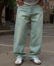 Tinted Blue Baggy Jeans