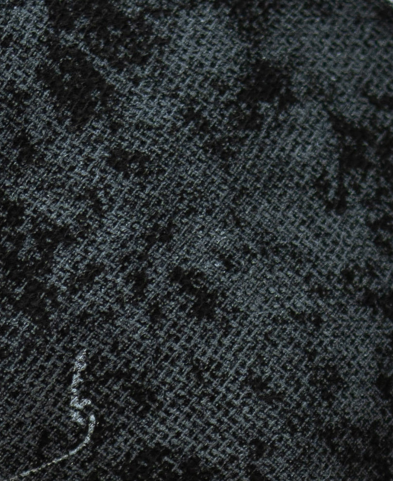 Black Abstract Print T-Shirt