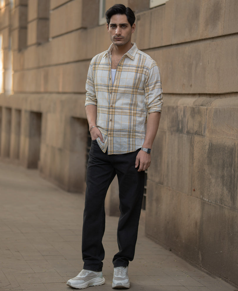 Off-White Lightweight Structure Checks Shirt