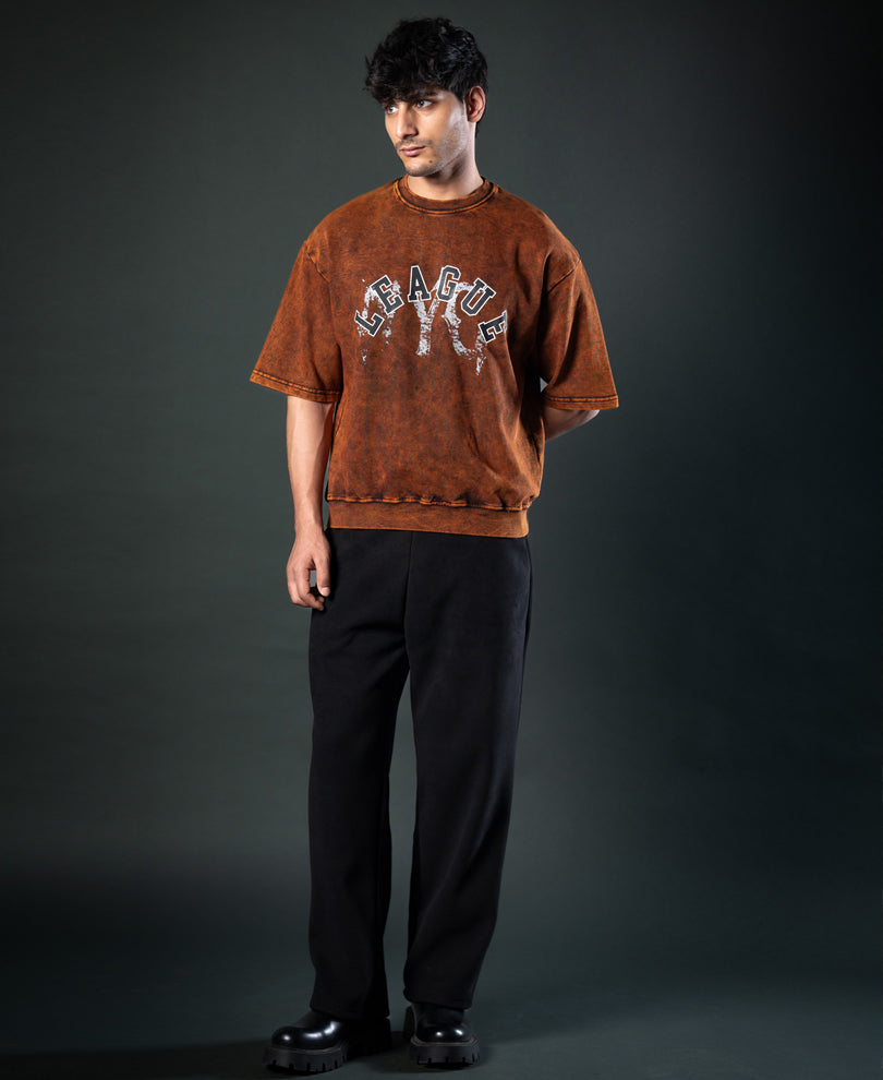 Brown Graphic T-Shirt.