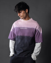 Purple Ombre Oversize T-Shirt.
