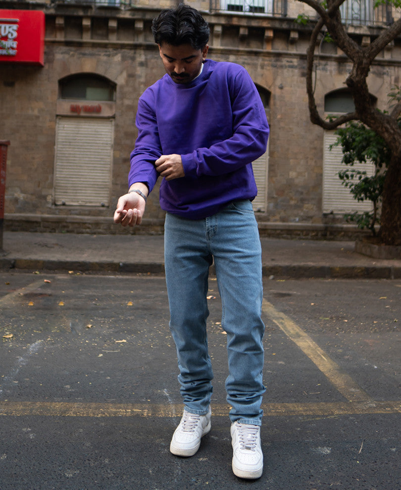 Blue Denim Regular Fit Jeans