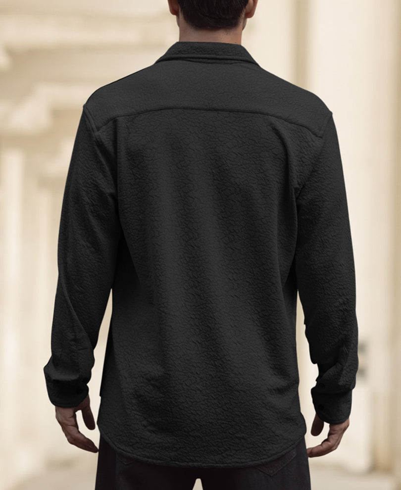 Black Full Sleeves Shirt