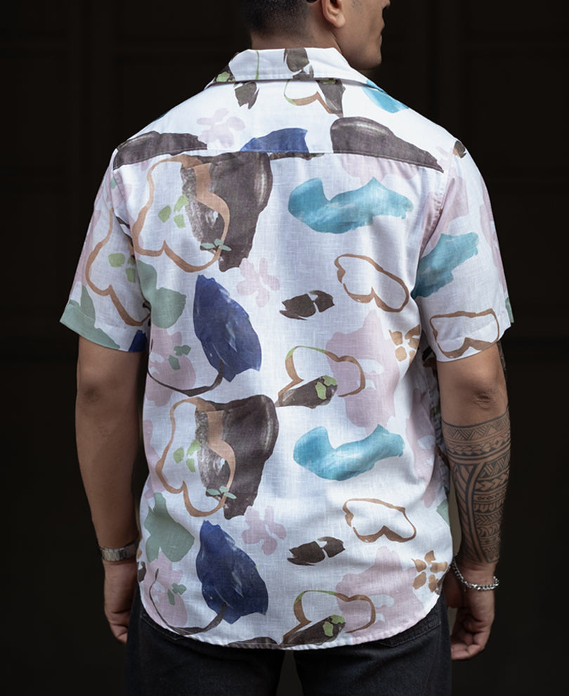 Multi Colour Half Sleeves Shirt