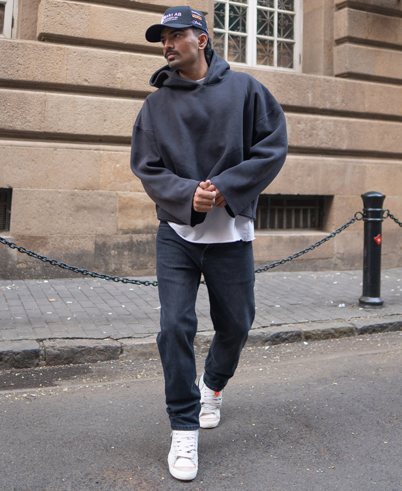 Black Regular Fit Basic Denim Jeans