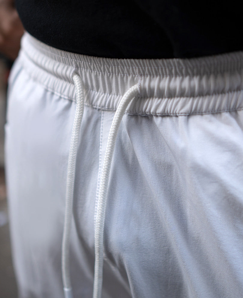 White Technical Cargo Pant