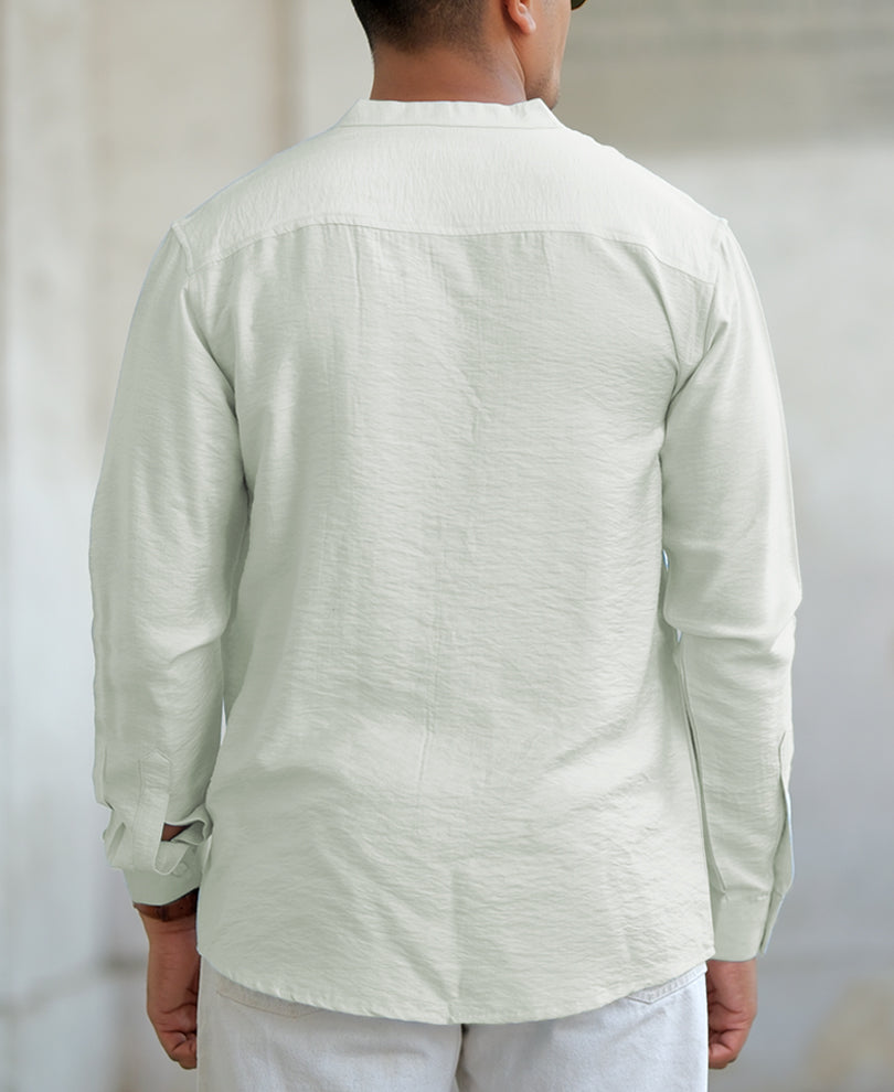 Pista Regular Fit Plain Shirt.