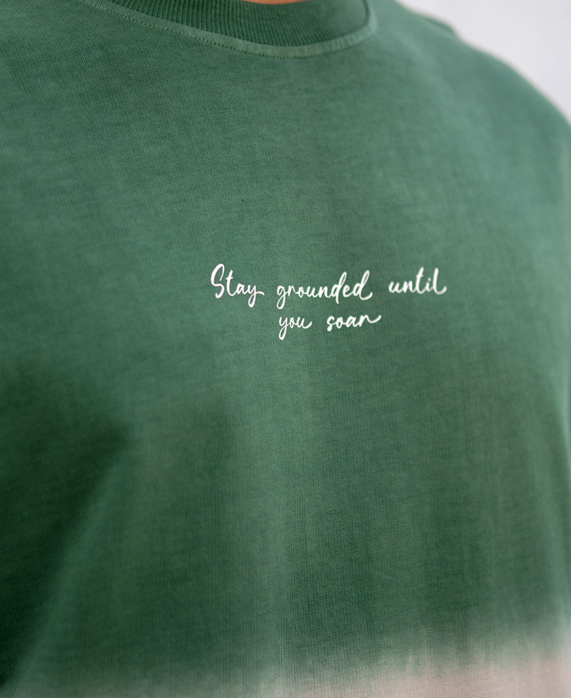 Green & Brown Ombre T-Shirt