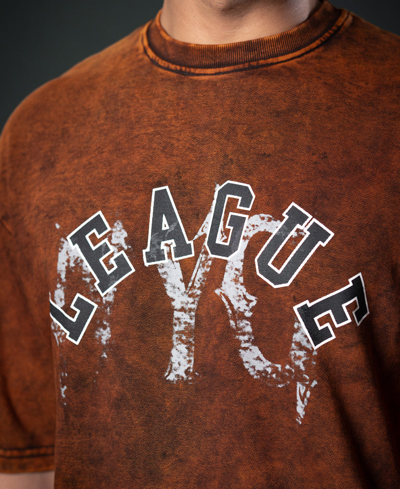 Brown Graphic T-Shirt.