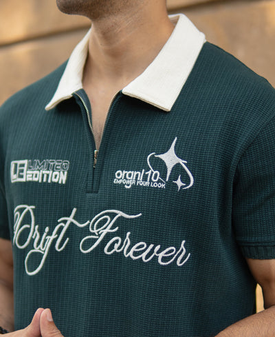 Pine Embroidered Polo T-Shirt