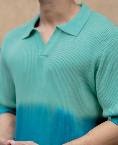 Aqua Blue Ombre T-Shirt