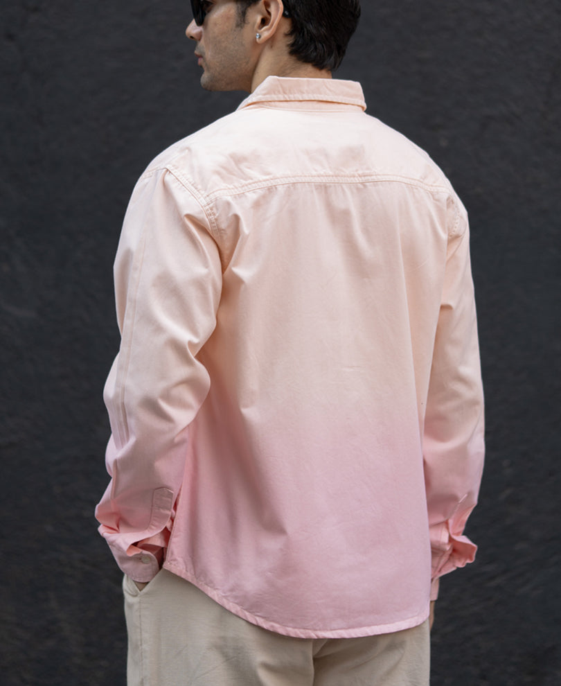 Light Peach Ombre Shirt